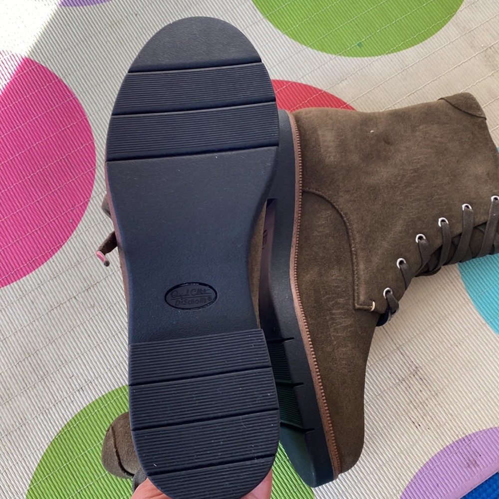 NWT Dr Scholls leather boots - Picture 4 of 5